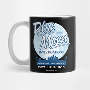 Moonlighting Blue Moon Investigations California Poster Mug